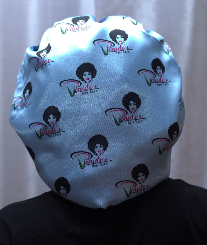 Short Satin double Layer ,two sided Night Bonnet